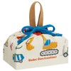 Skater KB7-A Children's Lunch Bag, Drawstring Bag, Working Car, Made