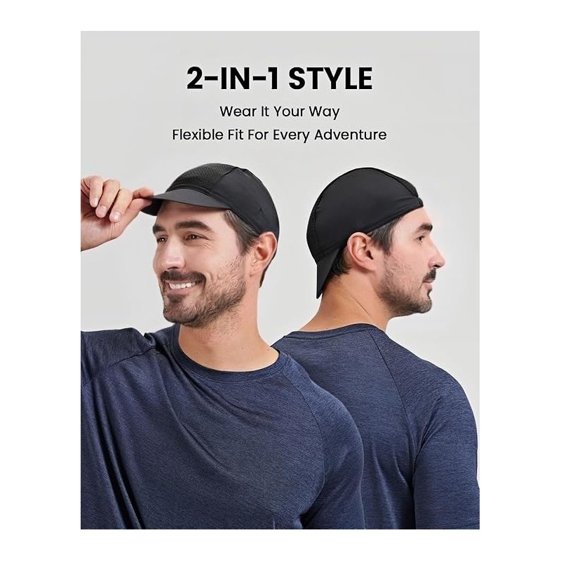 ZodiacZen Cycling Cap Spring Summer UV Protection Bicycle Underhelmet Cap