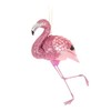 Abbott Collection Pink Flamingo Ornament, Glass (6" H)