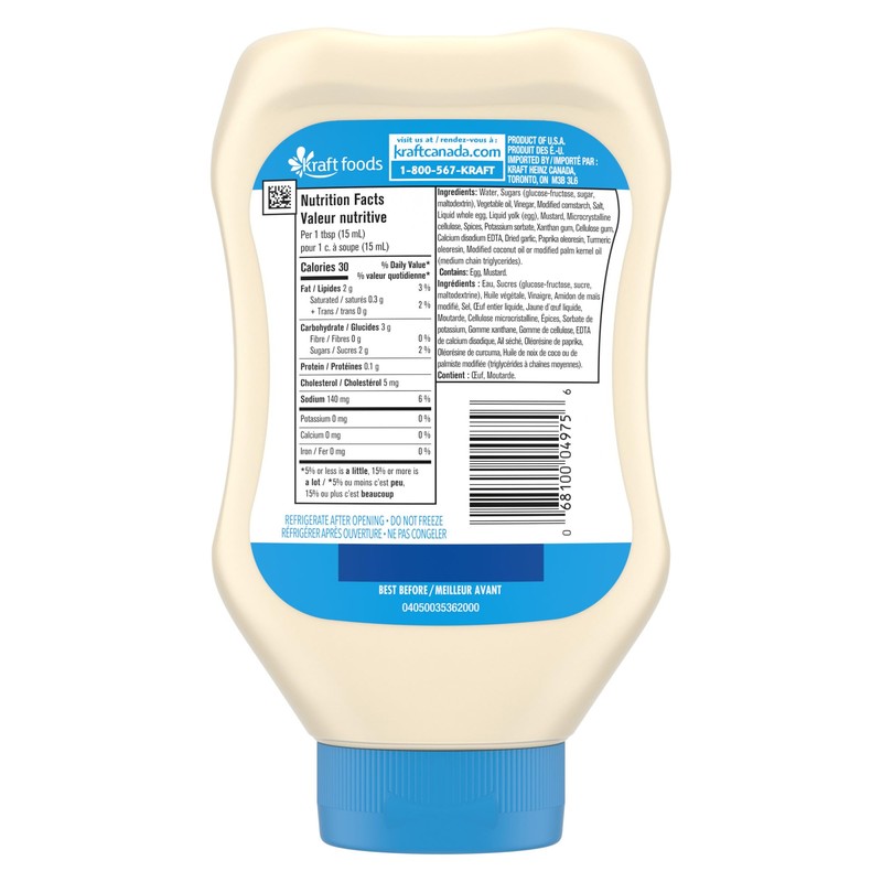 Miracle Whip Calorie Wise Spread, 650ml