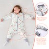 LAT Baby Sleeping Bag with Feet Removable Sleeves, 2.5 TOG
