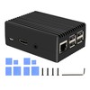 Geekworm Raspberry Pi 3 B+/ 3B Case, Passive Cooling Metal