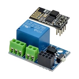 ESP8266 WiFi Relay Module with ESP-01S, 5V Remote Control Switch, Smart Home Automation Controller