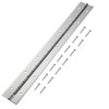 Marine Grade 304 Stainless Steel Piano Hinge, 16.5"X2" Continuous Boat