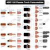ACCEPTIN 20Pcs 220819 Nozzles Tips Fit 65/85/105 Plasma Consumables Cutting