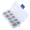 QANYEGN 500pcs M2 Flat Head Aluminum Rivets, Flat Head Rivets,
