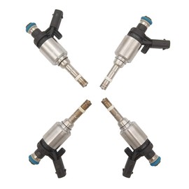 JESBEN FJ1057 0261500076 Juego de 4 boquillas de inyectores de combustible de repuesto para Tiguan Passat Jetta EOS GTI A3 A4 A5 Q5 2.0L 2009-2014 A6 A6 Quattro 2.0L 2013-2015 06H906036G