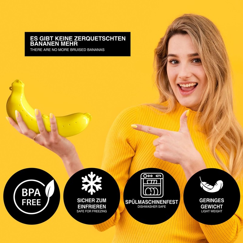 GOODS+GADGETS Banana Box Storage Box Guardian Storage Box Protects Banana