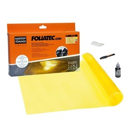 Foliatec Plastic Tinted Film Yellow 30 x 100 cm 1 Piece