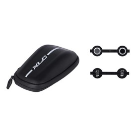 MASE Sports MR-S07 Bicycle Railbag Set Including FidLock Base and Rail Adaptor Size S Black
