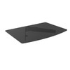 Link2Home Commercial Electric Series Tempered Glass Floating Entertainment Shelf, up