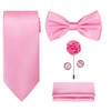 TIE G 5pcs Tie Set in Gift Box : Solid