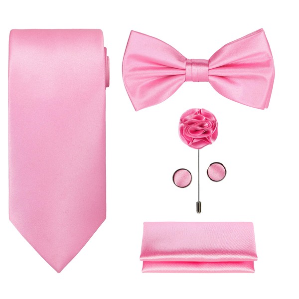 TIE G 5pcs Tie Set in Gift Box : Solid
