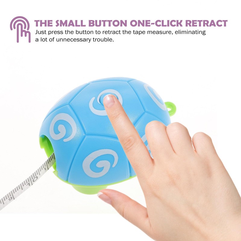 Cinta Retráctil Adorable y Regla Multifuncional para el Cuerpo Accesorio