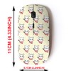 2.4G Wireless Mouse with Cute Pattern Design for All Laptops