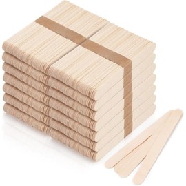 1200 Piece Large Wooden Wax Sticks 6 Inches (15.2 cm) Wooden Waxing Sticks Spatula Applicator Craft Tongue Depressor for Body Hair Removal Ice Cream, 1200 Pieces Large Wooden Wax Sticks, 6 Inches (15.2 cm) / 1200피스 대형 나무 왁스 스틱 15.2cm(6인치) 목재 왁싱 스틱 주걱 어플리케이터 체모 제거용 공예 혀 억압기 아이스크림, 1200피스 대형 나무 왁스 스틱, 15.2cm(6인치