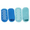 WOONEKY 2 Pairs Moisturizing Foot Socks of Gel Socks for
