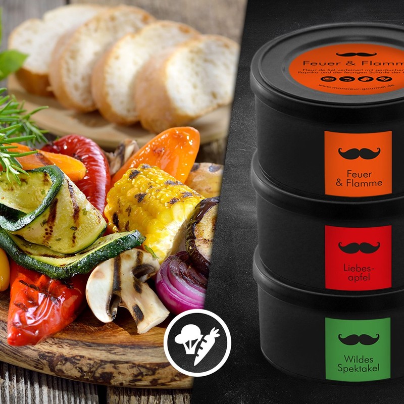 Monsieur Gourmet "Vegetable Happiness" in Gift Bag
