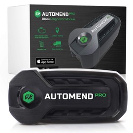 Automend Pro OBD2 Scanner - Automotive OBD2 Scanner Diagnostic Tool for iOS and Android | Bluetooth Car Code Reader for Most Vehicles | Easy to Understand Auto OBD Scanner and Check Engine Code Reader