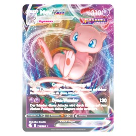 Pokémon-Sammelkartenspiel: Liga-Kampfdeck Mew-VMAX (1 spielbereites 60 Karten-Deck, 4 holografische V-Karten & 2 holografische VMAX-Karten)