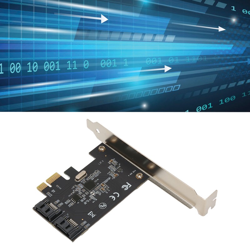 PCIe SATA 3.0 Controller Card 2 Port PCIe to SATA