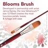 Princeton Velvetouch Jenna Rainey Blooms Brush, Long Handle, Size 12