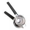 Luminuxe Stainless Steel Lemon Squeezer–Large Manual Citrus Juicer, Non-Slip Grip