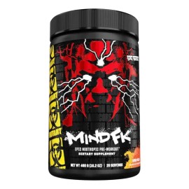 Pre Entreno Mutant Mindfk Epico Nootropico Sabor Sour Peach 20 Serv 460 G                                                                             