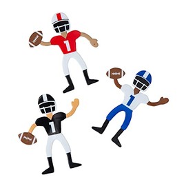 Fun Express Football Player Bendables - 24 Pieces