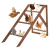 PETSFIT Chicken Perch for Pet's Healthy and Happy,4 Chicken Roosting