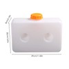 5L Parking Heater Tank,Leakproof Motor Petrol Tank with 2 Holes