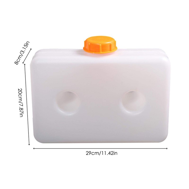 5L Parking Heater Tank,Leakproof Motor Petrol Tank with 2 Holes