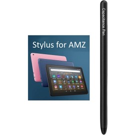 Stylus Pen for AMZ HD 10 Tablet Pen for AMZ Max 11 Tablet and HD 8/7/Kids/Kids Pro All Tablets,Stylus for iPad/iPhone/Samsung/Lenovo/Pixel All Touch Devices (Black)