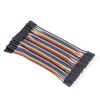 VKLSVAN 3pcs 40pcs 10CM Multicolor 40Pin Dupont Wire Jumper Breadboard
