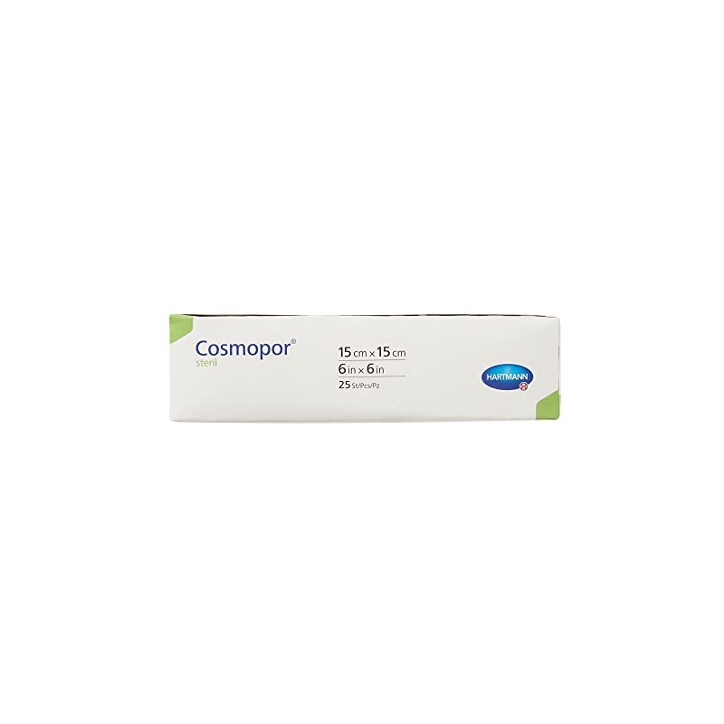 Cosmopor Steril 6" X 6" - Box of 25
