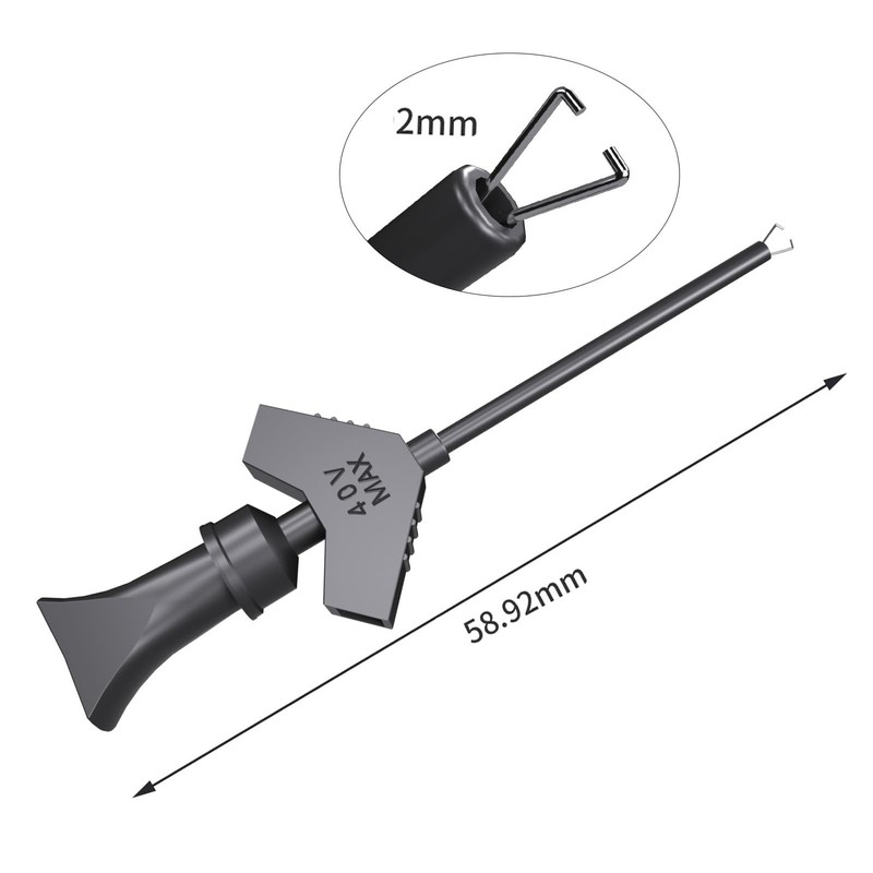 Cleqee SMD IC Test Hook Clips Pack of 10 10