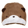Ribuhaito 17813-32 Hair Cap, Animal Beetle Towel, Otter, Total Length: