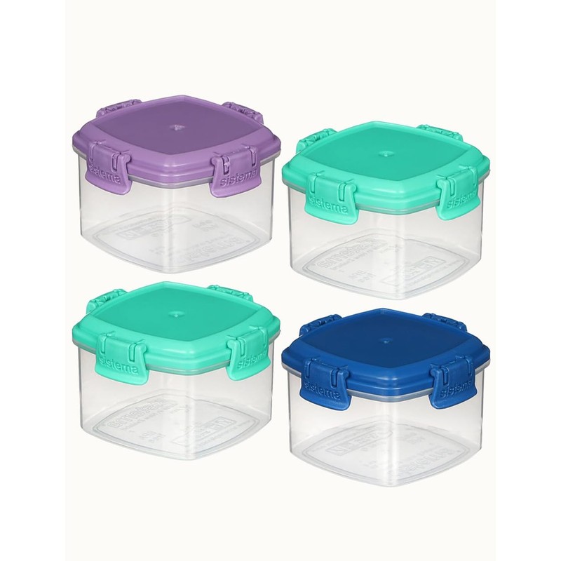 Sistema Knick Knack Mini Pack of Reusable Containers, Set of