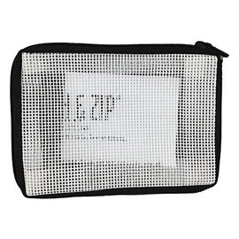 Alice Peterson Stitch & Zip Needlepoint Coin/Credit Card Case Kit - SZ100 Blank Black Backing