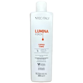 Tec Italy Lumina Forza Colore Copper, Color Intensifier Mask Treatment For Hair with Coconut Oil, Cocoa Butter & Jojoba Oil. Parabens Free Hair Treatment, Animal Test Free. 10.14 FL.OZ. U.S. (300 ml)