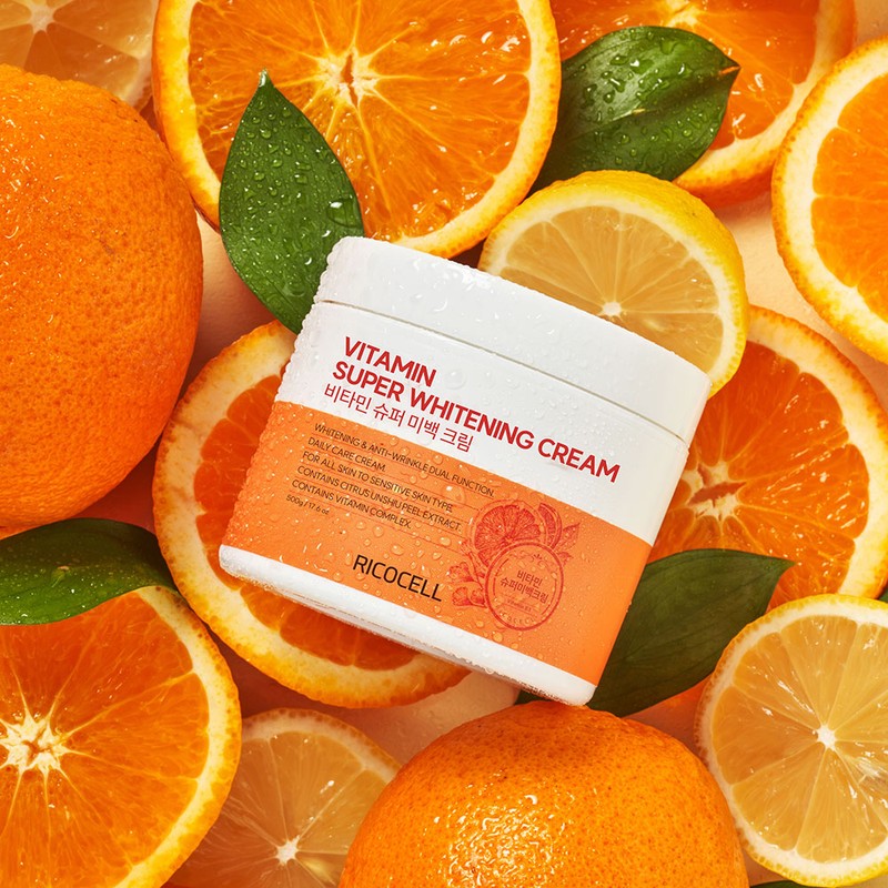 리코셀 공식스토어 Ricosel Large Capacity Vitamin 10-Types Super Whitening Cream
