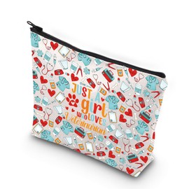 Veterinarian Zipper Bag Gift Veterinarian Lover Gift Vet Tech Appreciation Gift (Loves Veterinarian CA)