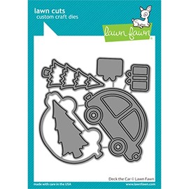 Lawn Fawn, Lawn cuts, Deck The Car