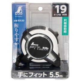 Shinwa Sokutei 80530 Convex Fit Gear, 6.9 - 22.8 ft (19 - 5.5 m), Scale Equivalent, Scale Included