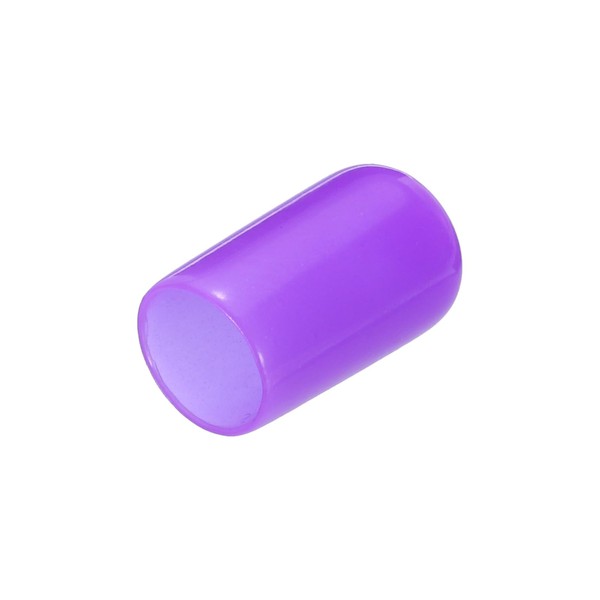 QUARKZMAN 200pcs Rubber End Caps 8mm Inner Diameter Vinyl Round