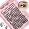 Gmagictobo Natural Lash Clusters Wispy Lash Clusters Kit Clear Band
