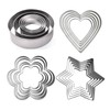20 Pieces Cookie Cutter, Baking Mold Flower, Baking Cookie Mold,