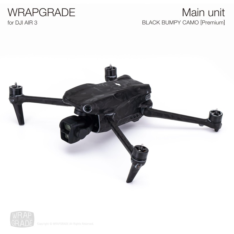 WRAPGRADE Skin Stickers Compatible with DJI Air 3 | Full