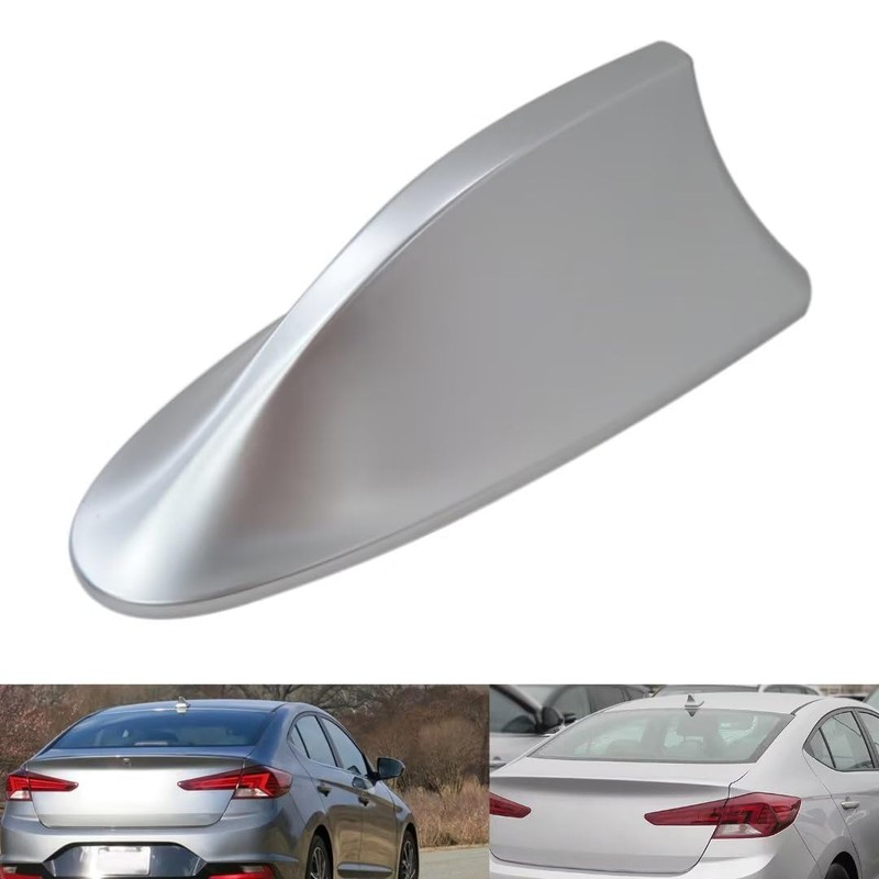 for 2015-2019 Hyundai Sonata-Elantra Ebony Shark Fin Roof Antenna Cover