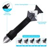 11Pcs Silicone Caulking Tools 3 in1 Grout Removal Tool(Stainless Steelhead)&Grout